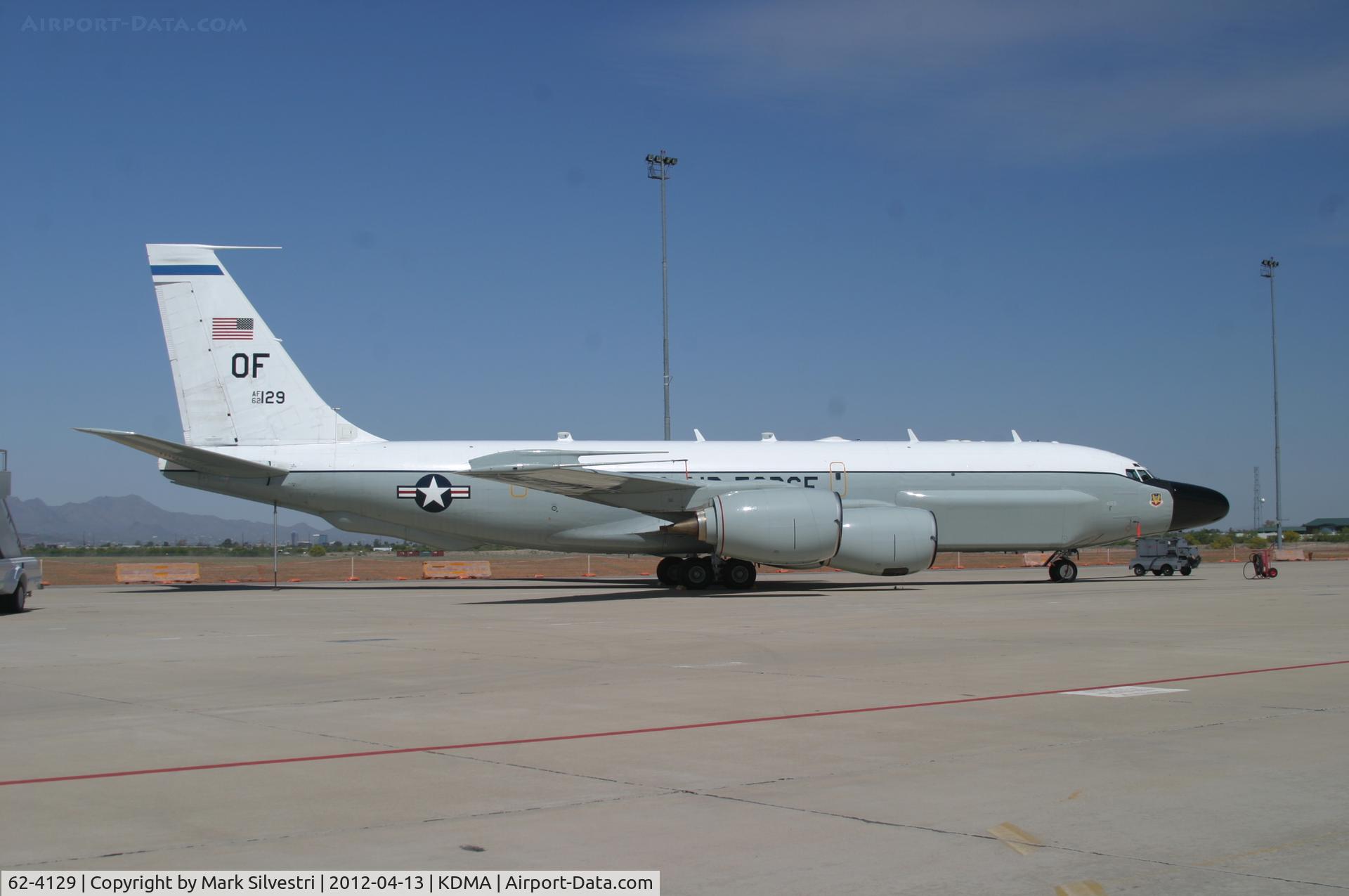 62-4129, 1962 Boeing TC-135W Stratolifter C/N 18469, Davis Monthan Airshow Practice Day