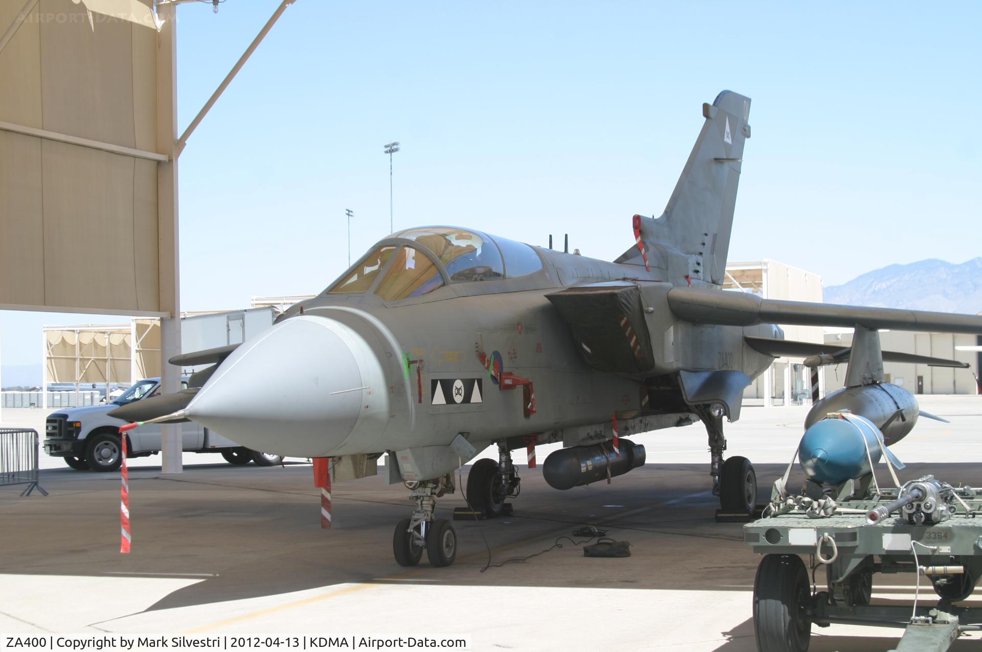 ZA400, 1982 Panavia Tornado GR.4A C/N 204/BS067/3099, Davis Monthan Airshow Practice Day