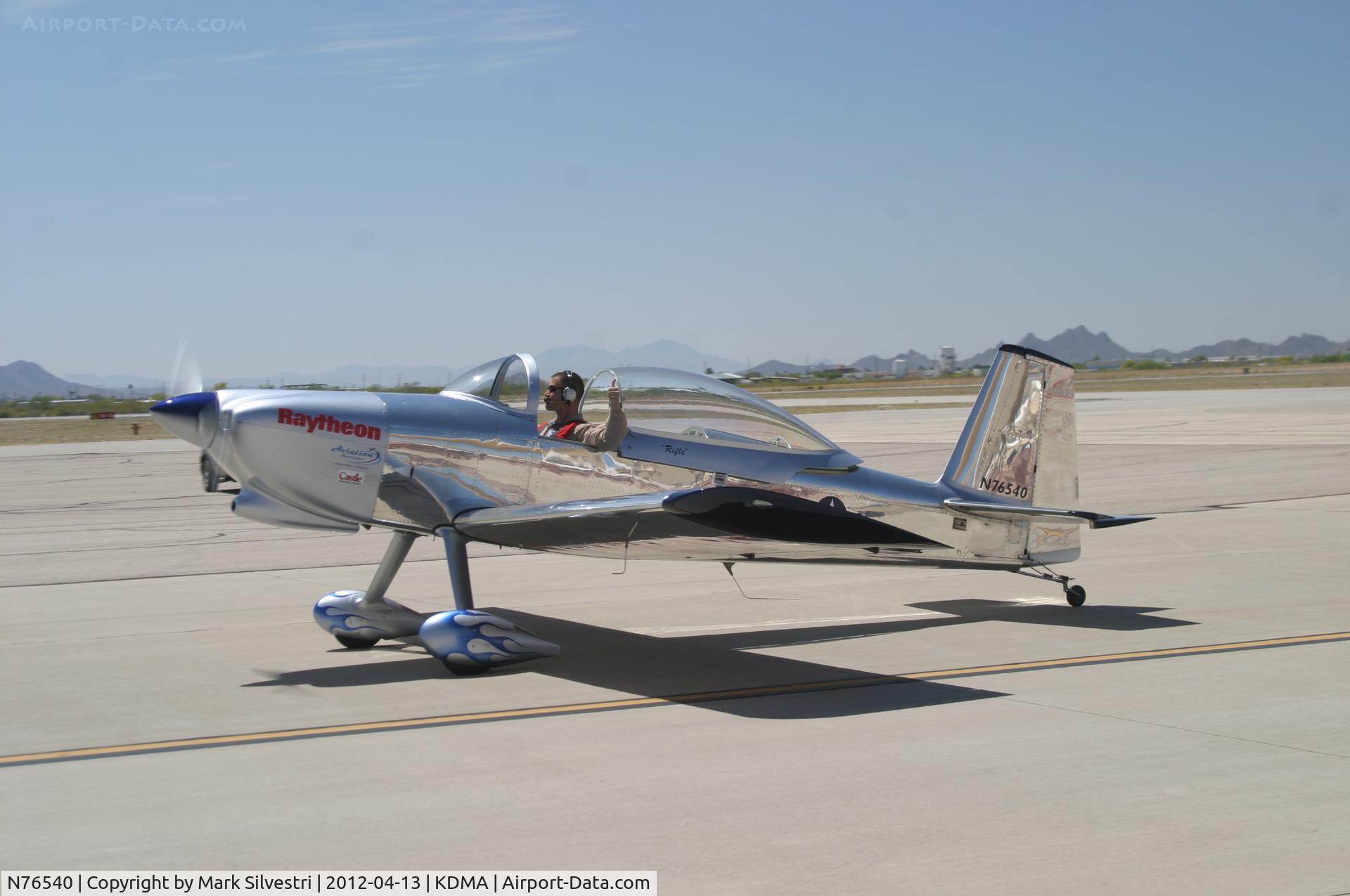 N76540, Vans RV-8 C/N 80733, Davis Monthan Airshow Practice Day