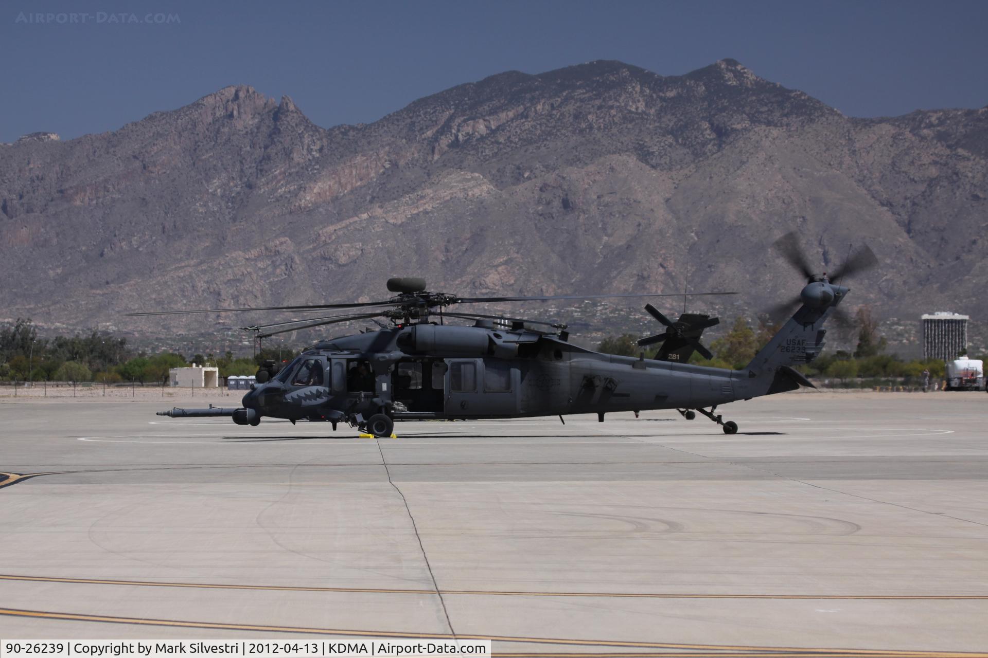 90-26239, 1990 Sikorsky HH-60G Pave Hawk C/N 70-1612, Davis Monthan Airshow Practice Day