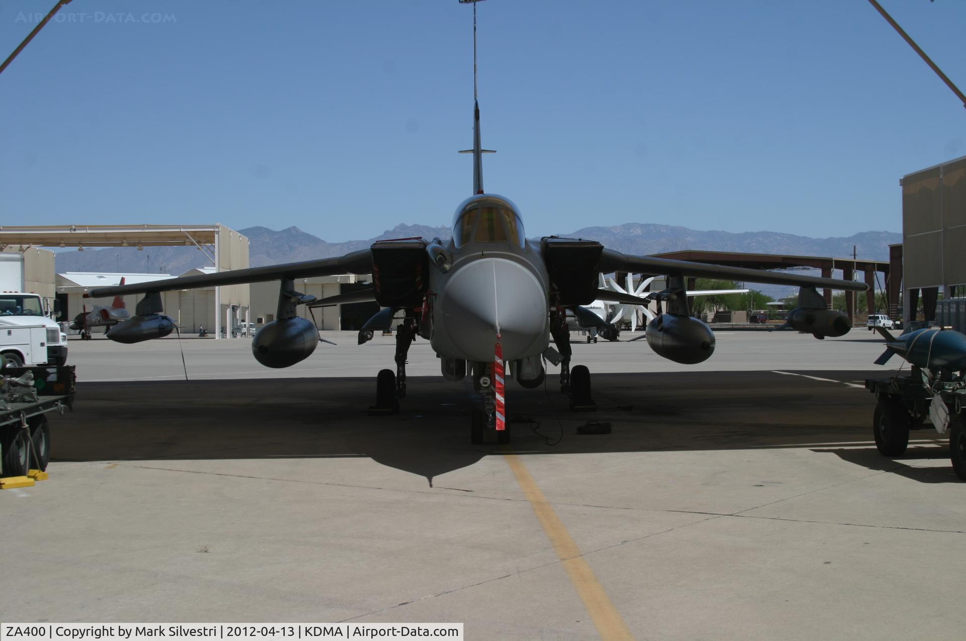 ZA400, 1982 Panavia Tornado GR.4A C/N 204/BS067/3099, Davis Monthan Airshow Practice Day