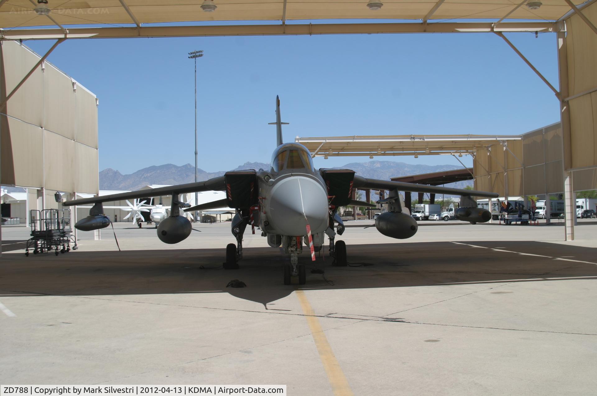 ZD788, 1984 Panavia Tornado GR.4 C/N 389/BS131/3179, Davis Monthan Airshow Practice Day