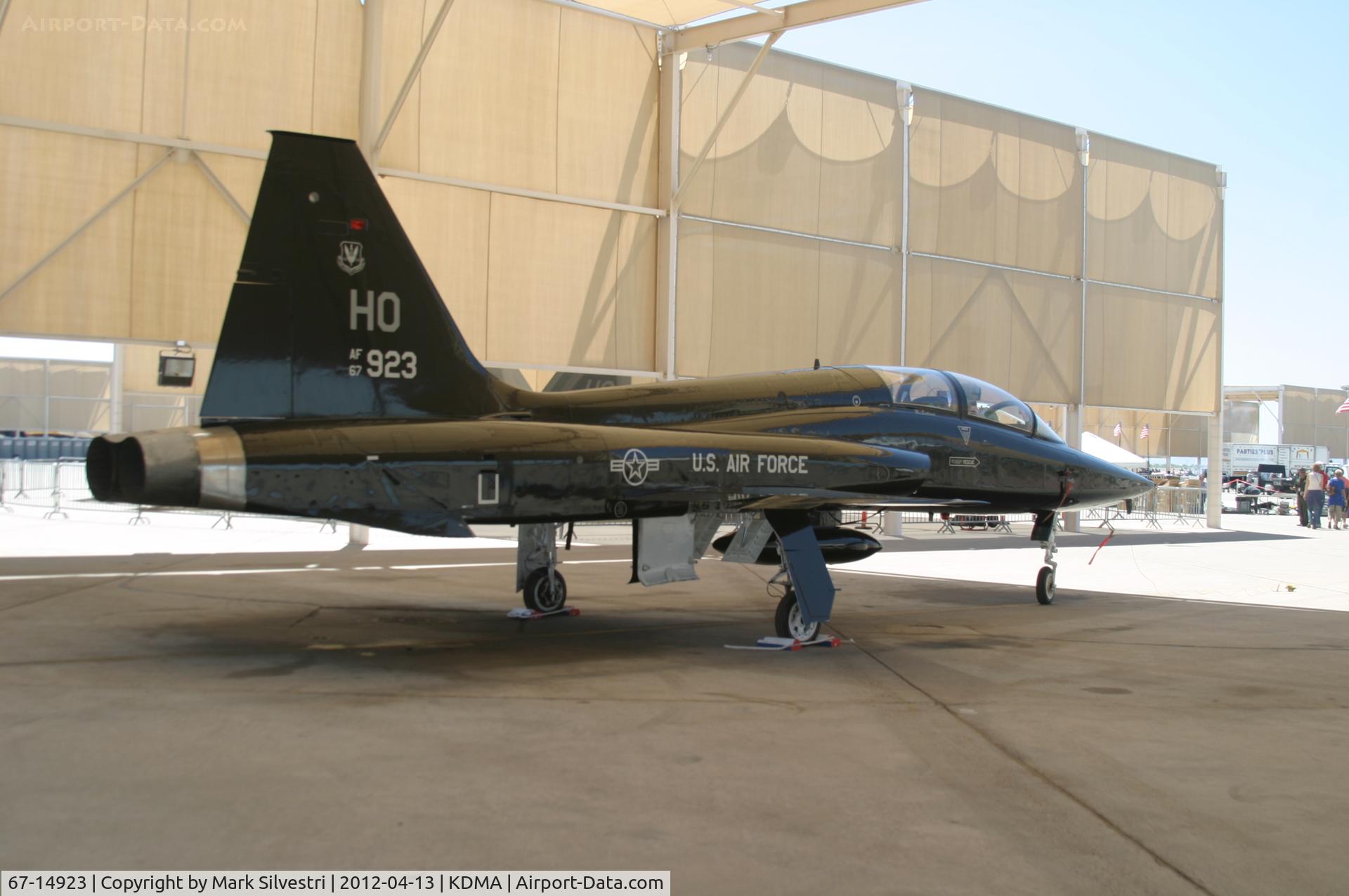67-14923, 1967 Northrop T-38A Talon C/N T.6064, Davis Monthan Airshow Practice Day