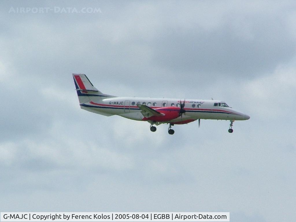G-MAJC, 1992 British Aerospace Jetstream 41 C/N 41005, Birmingham