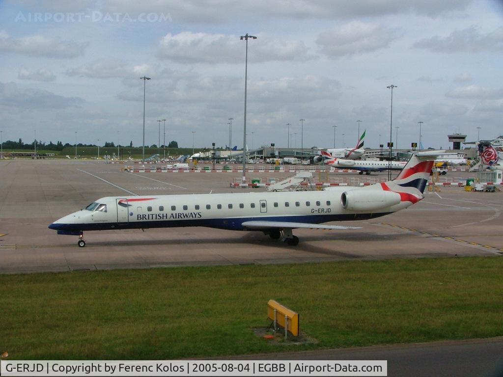 G-ERJD, 2000 Embraer EMB-145EP (ERJ-145EP) C/N 145290, Birmingham