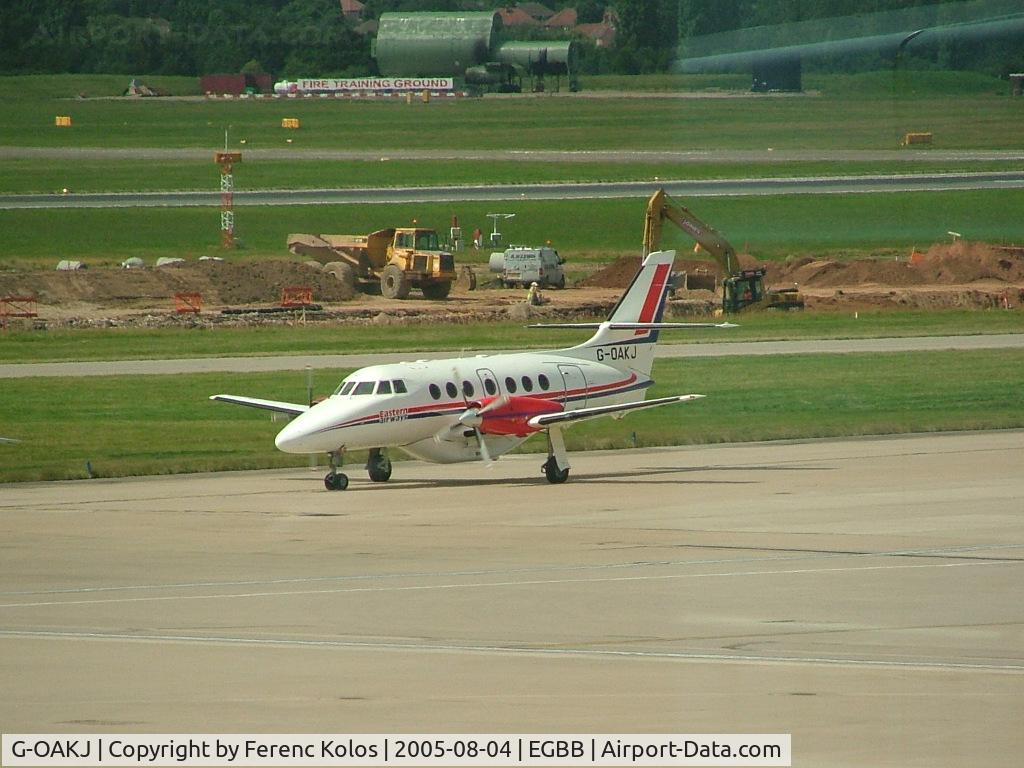 G-OAKJ, 1988 British Aerospace BAe-3202 Jetstream 32 C/N 795, Birmingham