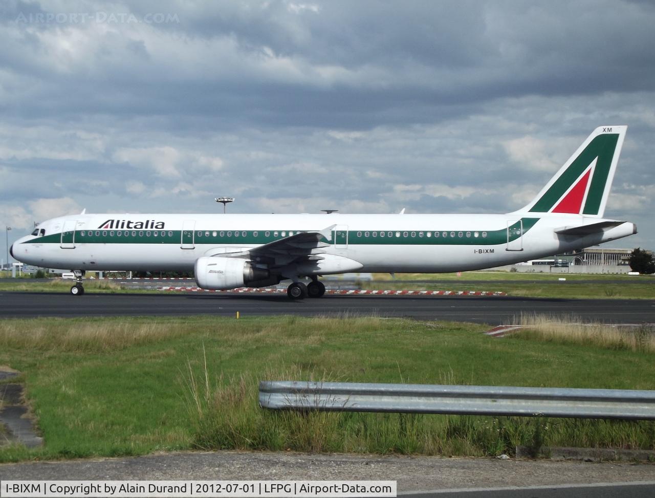 I-BIXM, 1996 Airbus A321-112 C/N 514, Not yet stripped bare before painting in the newest livery, I-BIXM is named 