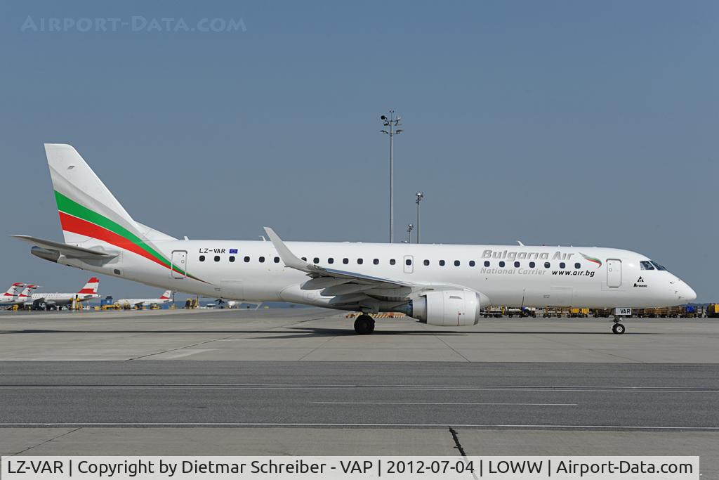 LZ-VAR, 2012 Embraer 190AR (ERJ-190-100IGW) C/N 19000496, Bulgaria Air Embraer 190