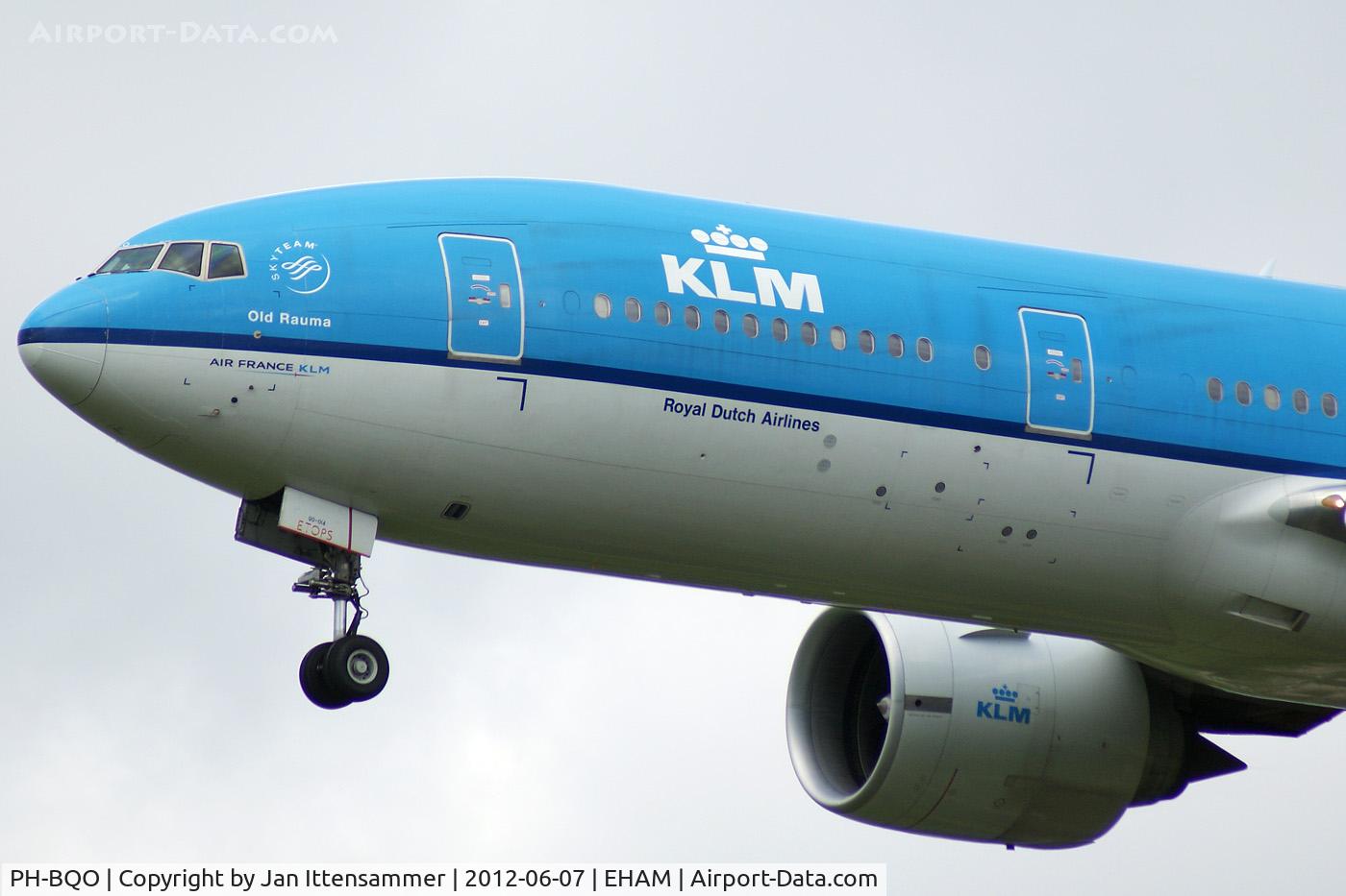 PH-BQO, 2007 Boeing 777-206/ER C/N 35295, PH-BQO @ EHAM