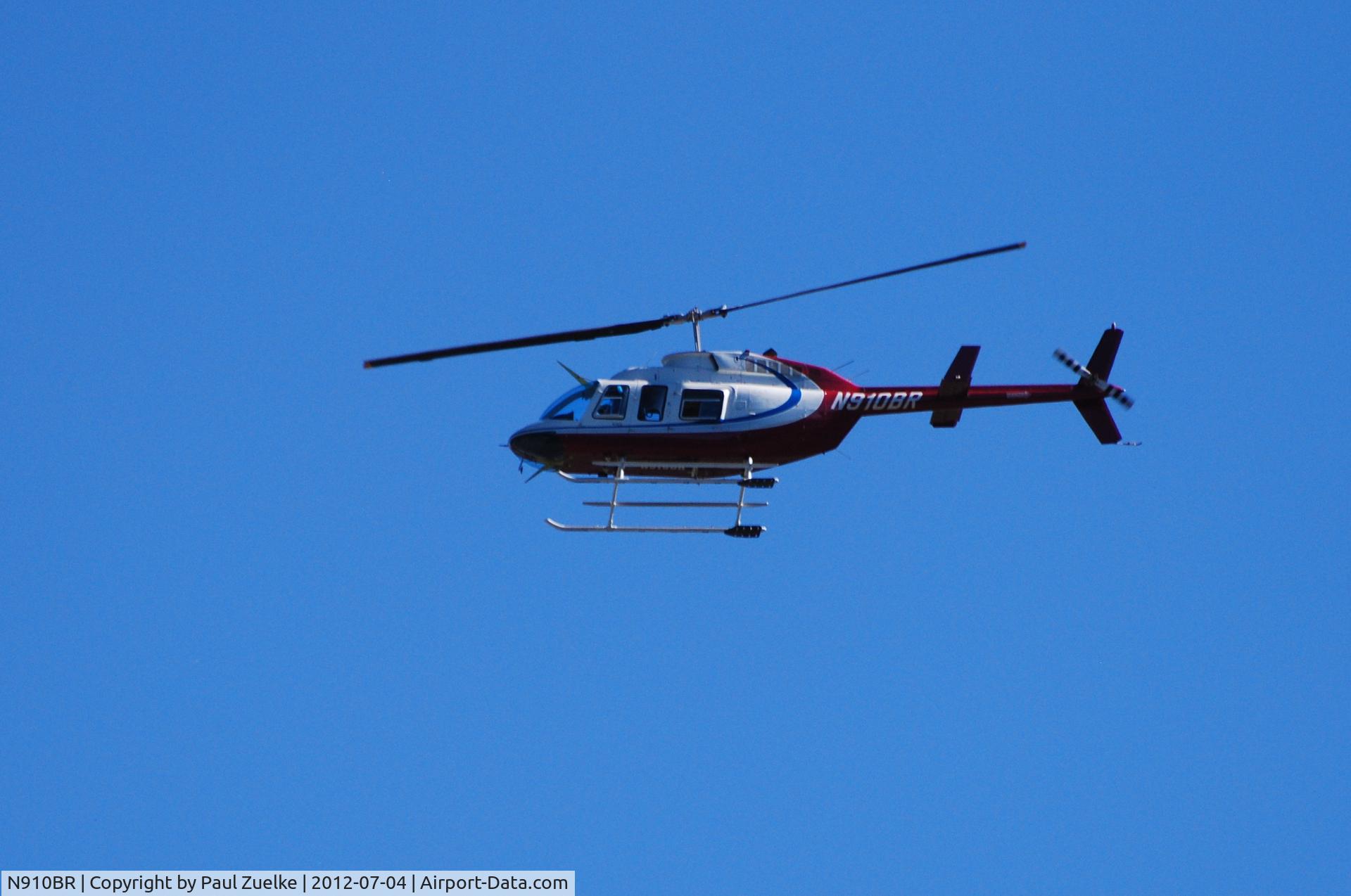 N910BR, 2004 Bell 206L-4 LongRanger LongRanger C/N 52294, While on Pony, Montana fire 7/4/2012
