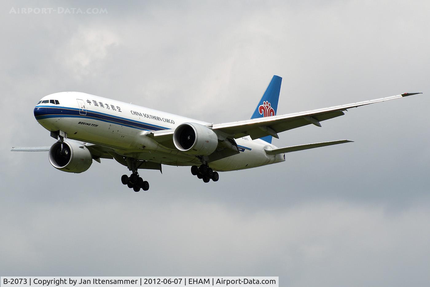 B-2073, 2009 Boeing 777-F1B C/N 37311, b-2073 @ ams