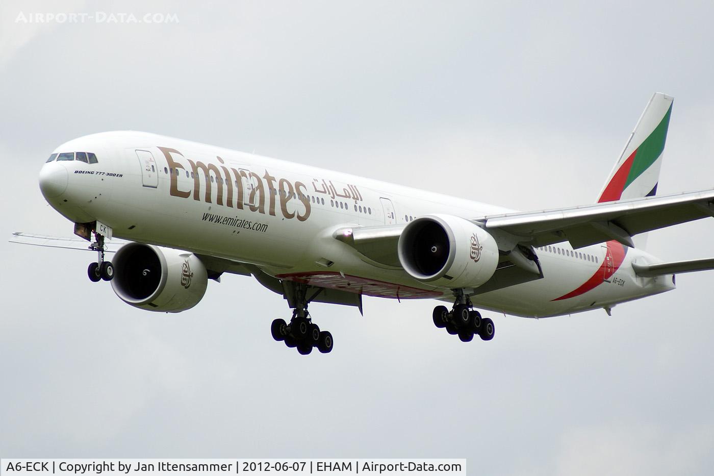 A6-ECK, 2008 Boeing 777-31H/ER C/N 35584, A6-ECK @ EHAM
