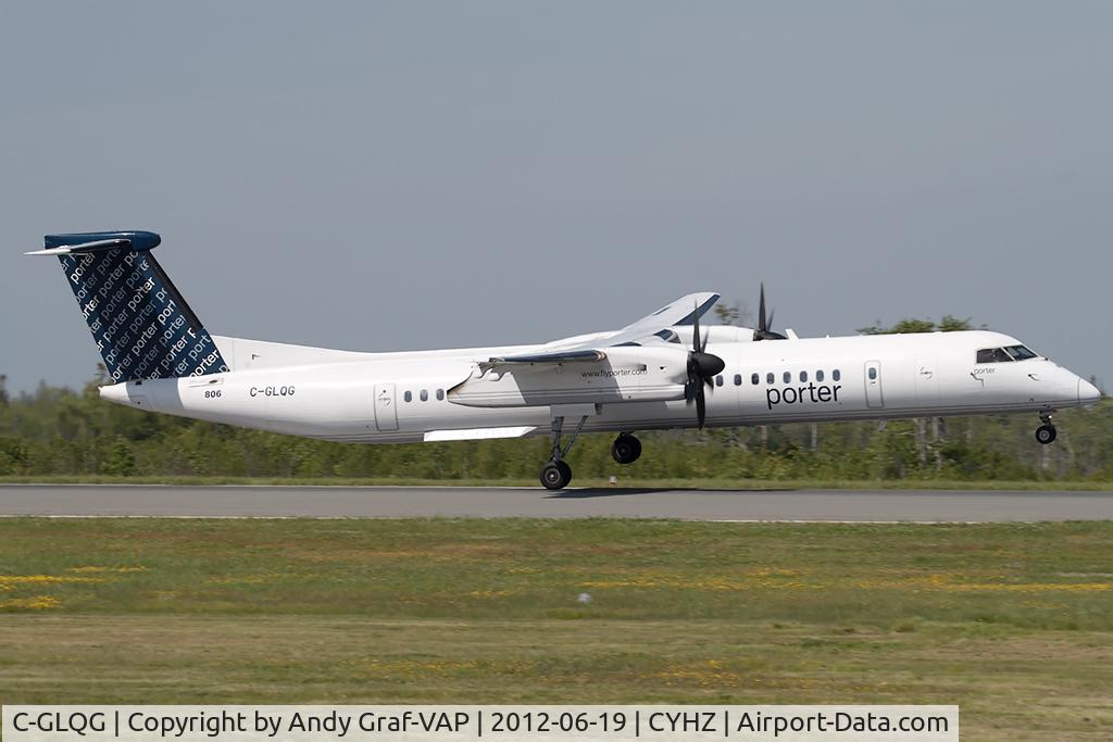 C-GLQG, 2007 De Havilland Canada DHC-8-402Q Dash 8 C/N 4194, Porter DHC 8-400