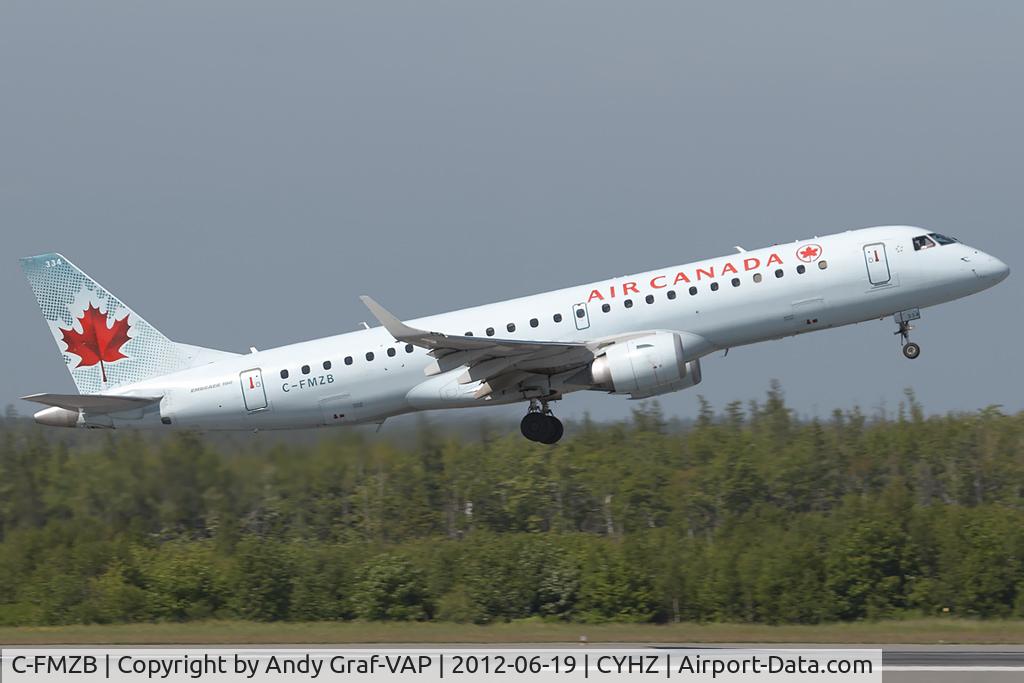 C-FMZB, 2007 Embraer 190AR (ERJ-190-100IGW) C/N 19000111, Air Canada EMB190