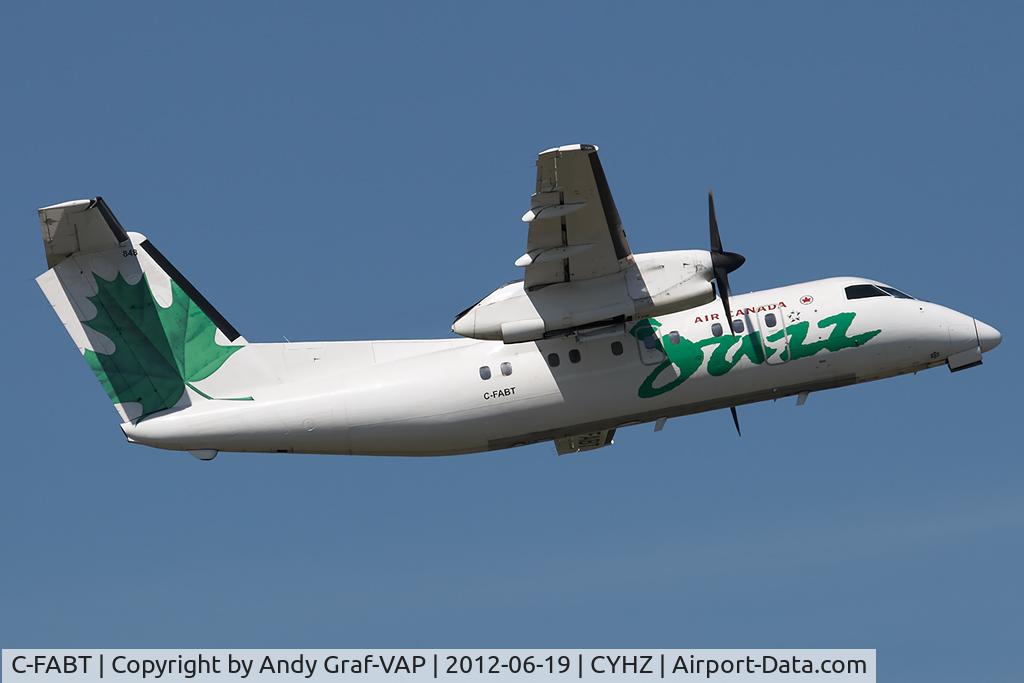 C-FABT, 1986 De Havilland Canada DHC-8-102 Dash 8 C/N 049, JAZZ DHC 8-100