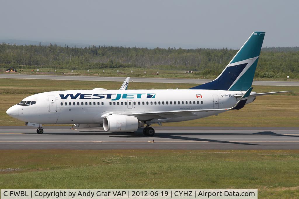C-FWBL, 2003 Boeing 737-7CT C/N 32750, Westjet 737-700
