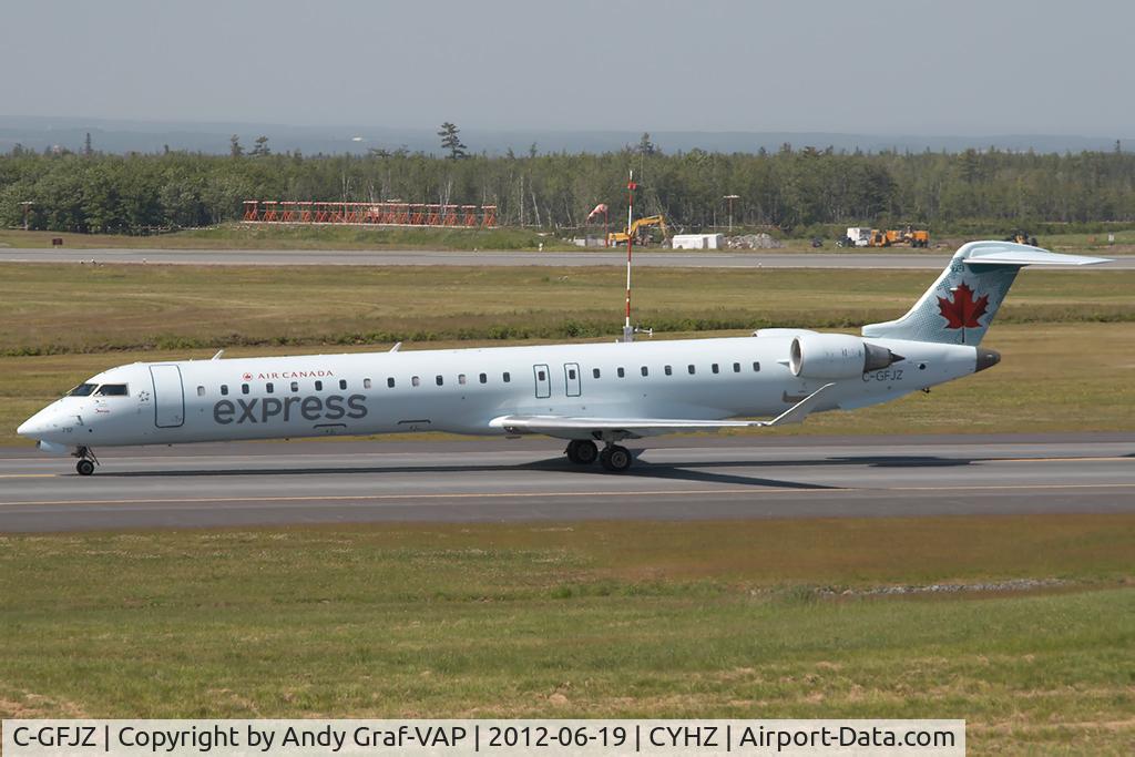 C-GFJZ, 2005 Canadair CRJ-705ER (CL-600-2D15) Regional Jet C/N 15050, Air Canada Express CRJ705