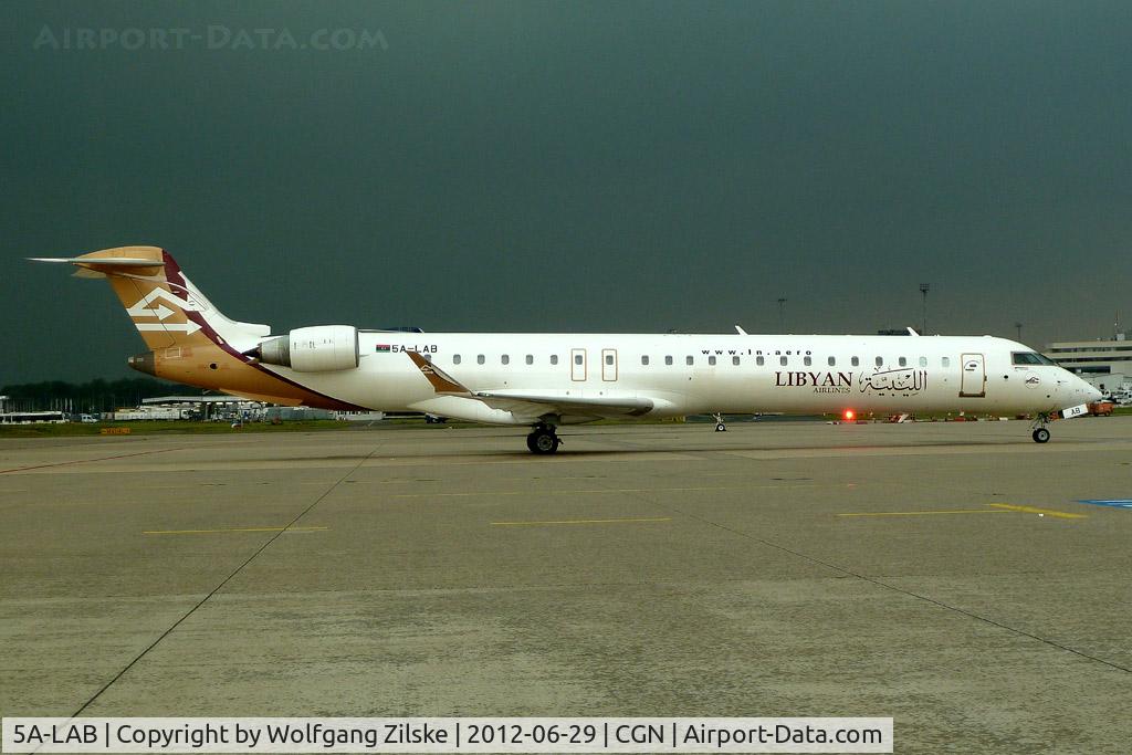 5A-LAB, 2007 Bombardier CRJ-900ER (CL-600-2D24) C/N 15121, visitor