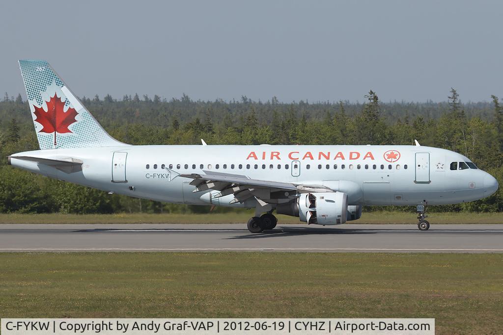 C-FYKW, 1997 Airbus A319-114 C/N 695, Air Canada A319
