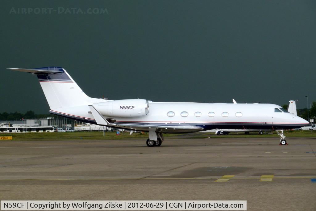 N59CF, 2007 Gulfstream Aerospace GIV-X C/N 4097, visitor