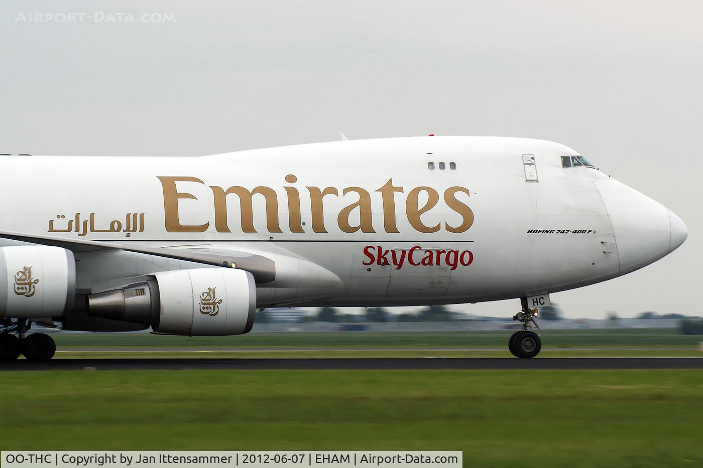 OO-THC, 2007 Boeing 747-4HAERF C/N 35235, OO-THC @ EHAM