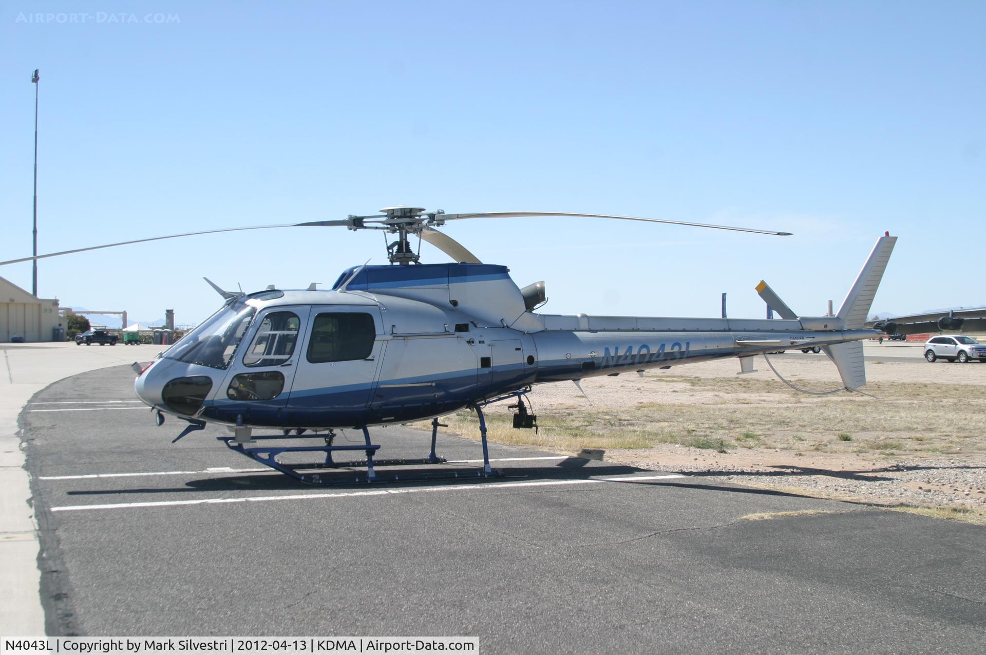 N4043L, 1997 Eurocopter AS-350B-2 Ecureuil Ecureuil C/N 3015, Davis Monthan Airshow Practice Day