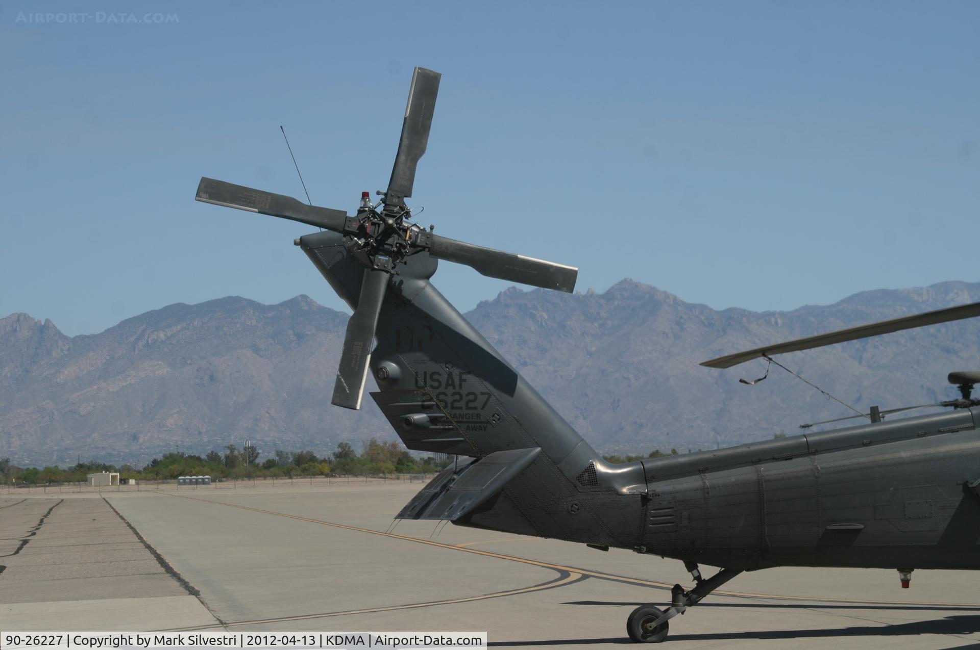 90-26227, 1990 Sikorsky HH-60G Pave Hawk C/N 70-1551, Davis Monthan Airshow Practice Day