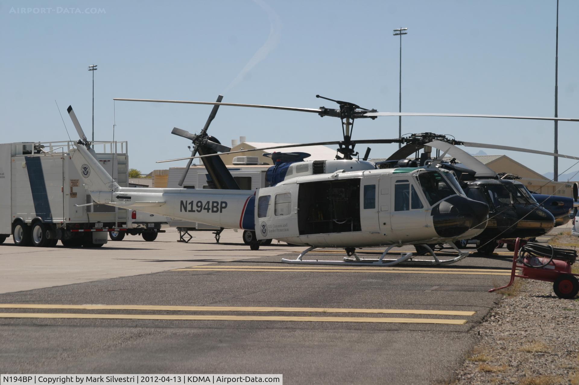 N194BP, 1967 Bell UH-1H Iroquois C/N 9618, Davis Monthan Airshow Practice Day