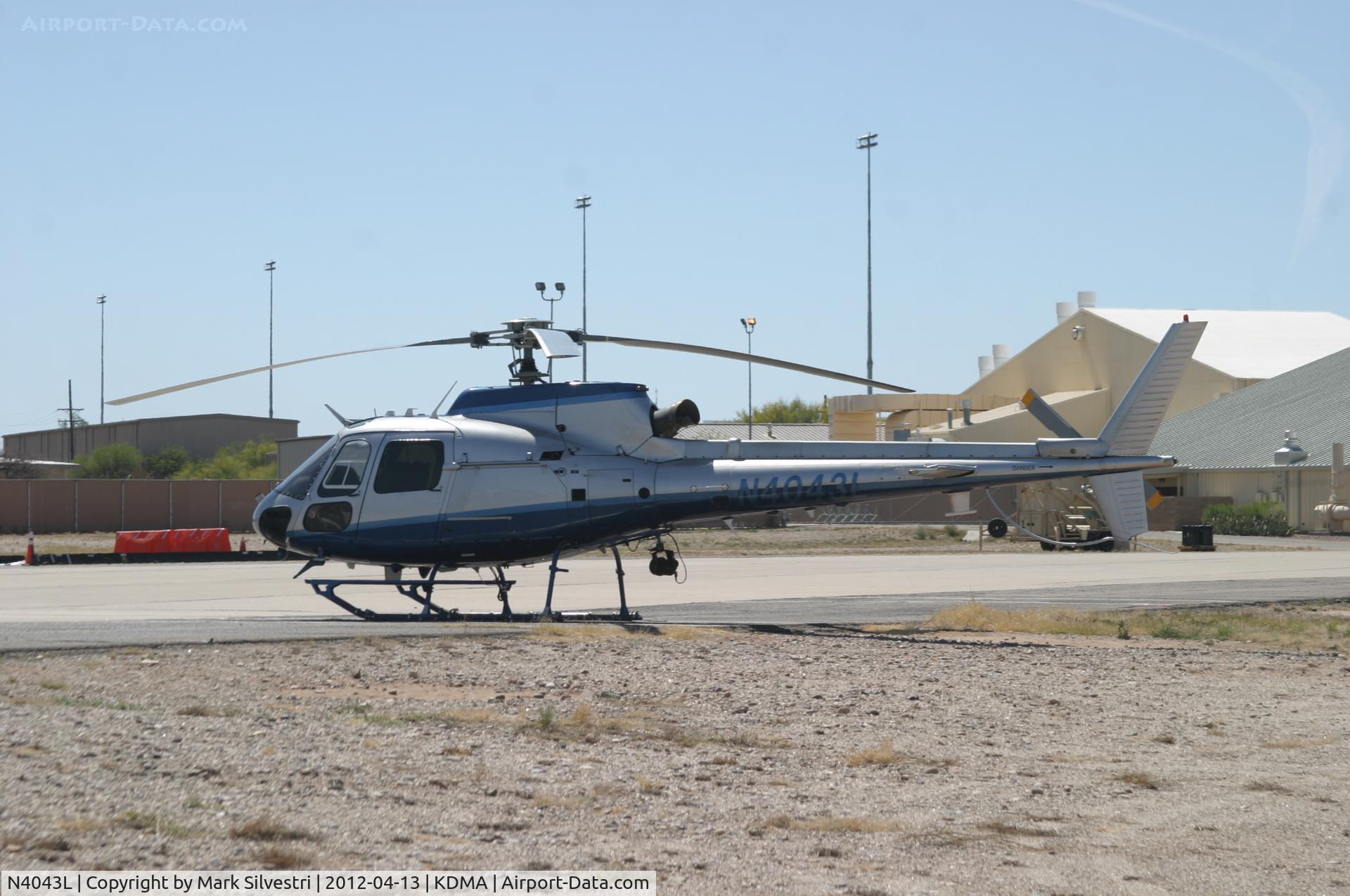N4043L, 1997 Eurocopter AS-350B-2 Ecureuil Ecureuil C/N 3015, Davis Monthan Airshow Practice Day