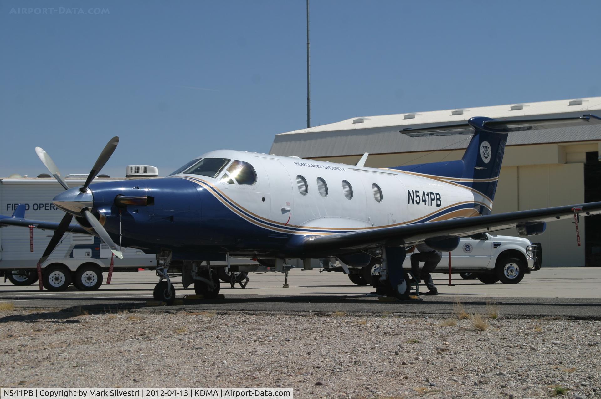 N541PB, 2004 Pilatus PC-12/45 C/N 541, Davis Monthan Airshow Practice Day