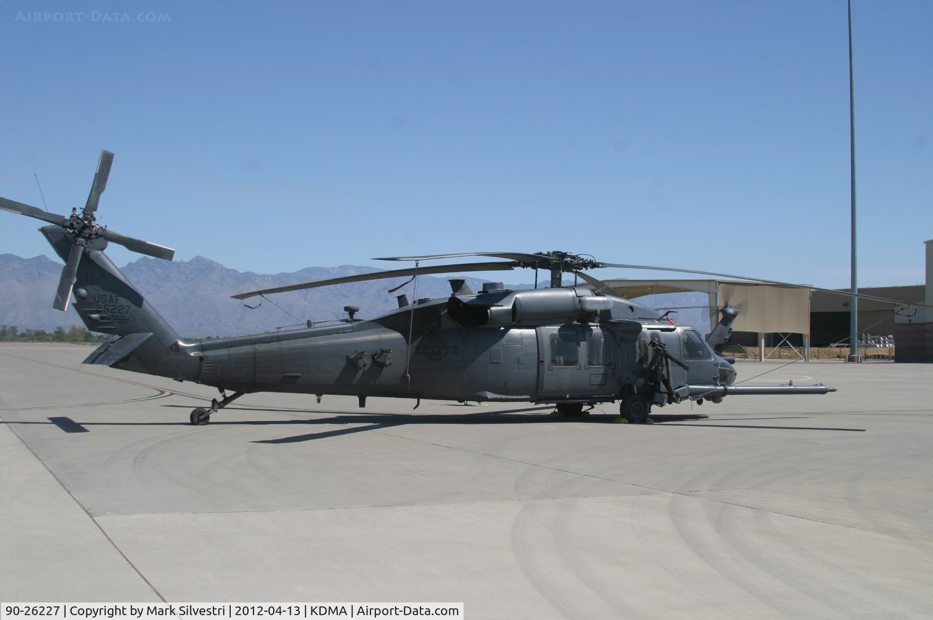 90-26227, 1990 Sikorsky HH-60G Pave Hawk C/N 70-1551, Davis Monthan Airshow Practice Day