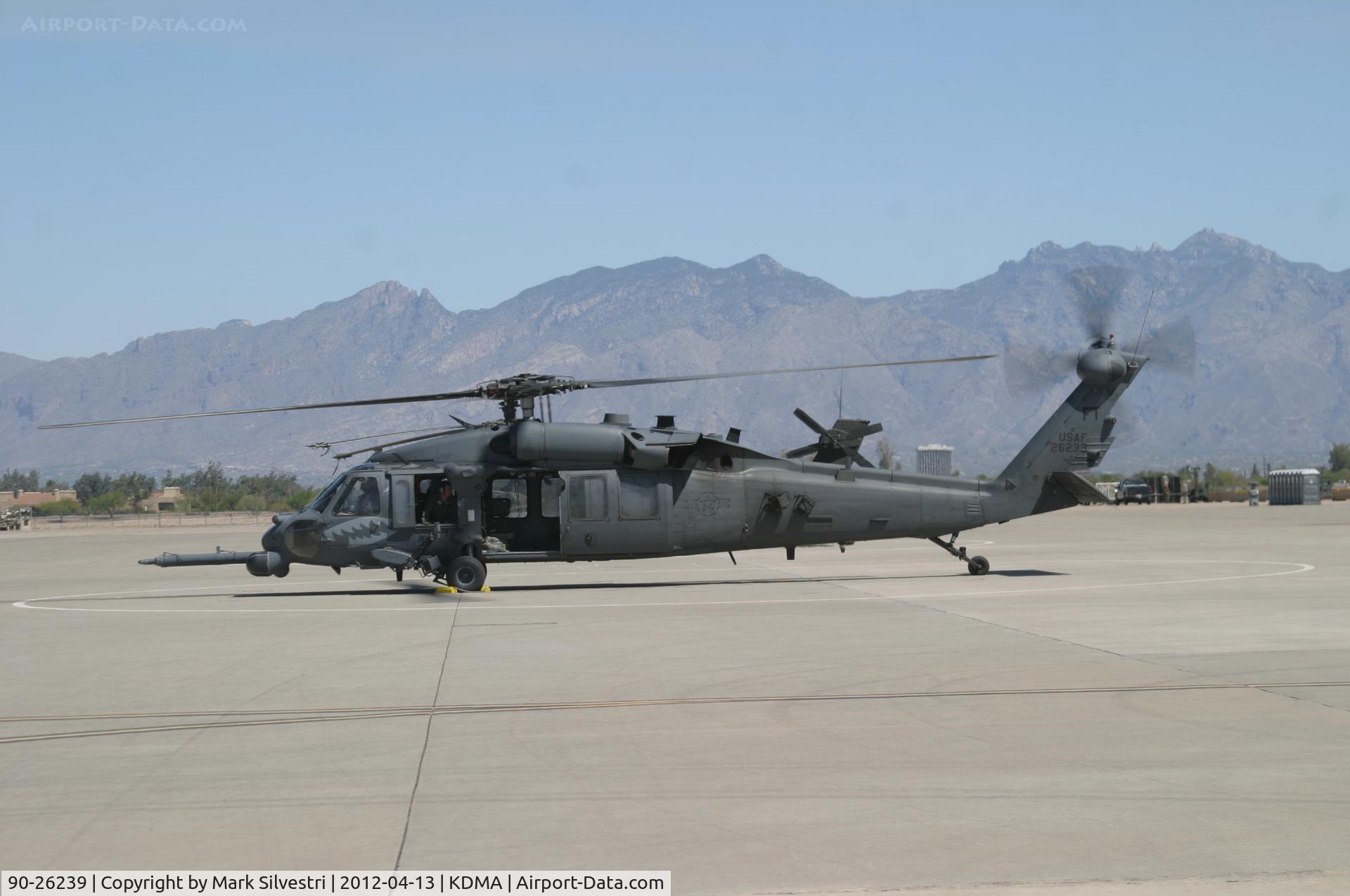 90-26239, 1990 Sikorsky HH-60G Pave Hawk C/N 70-1612, Davis Monthan Airshow Practice Day