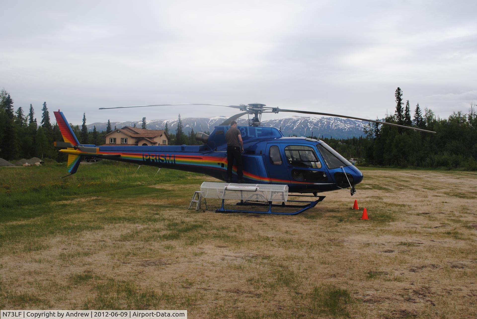N73LF, 2000 Eurocopter AS-350B-2 Ecureuil C/N 3273, N73LF at Prism Helicopters Wasilla, AK base