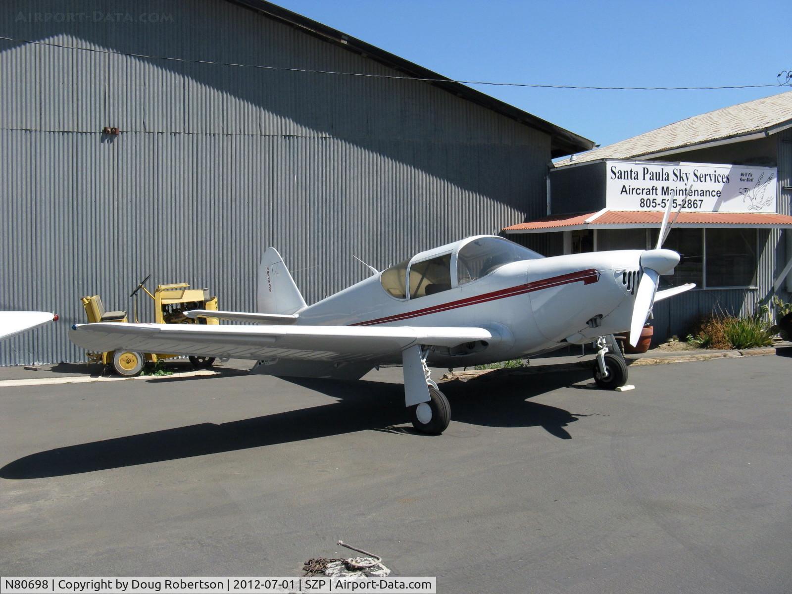 N80698, 1946 Globe GC-1B Swift C/N 1103, 1946 Globe GC-1B SWIFT, Continental C145 145 Hp