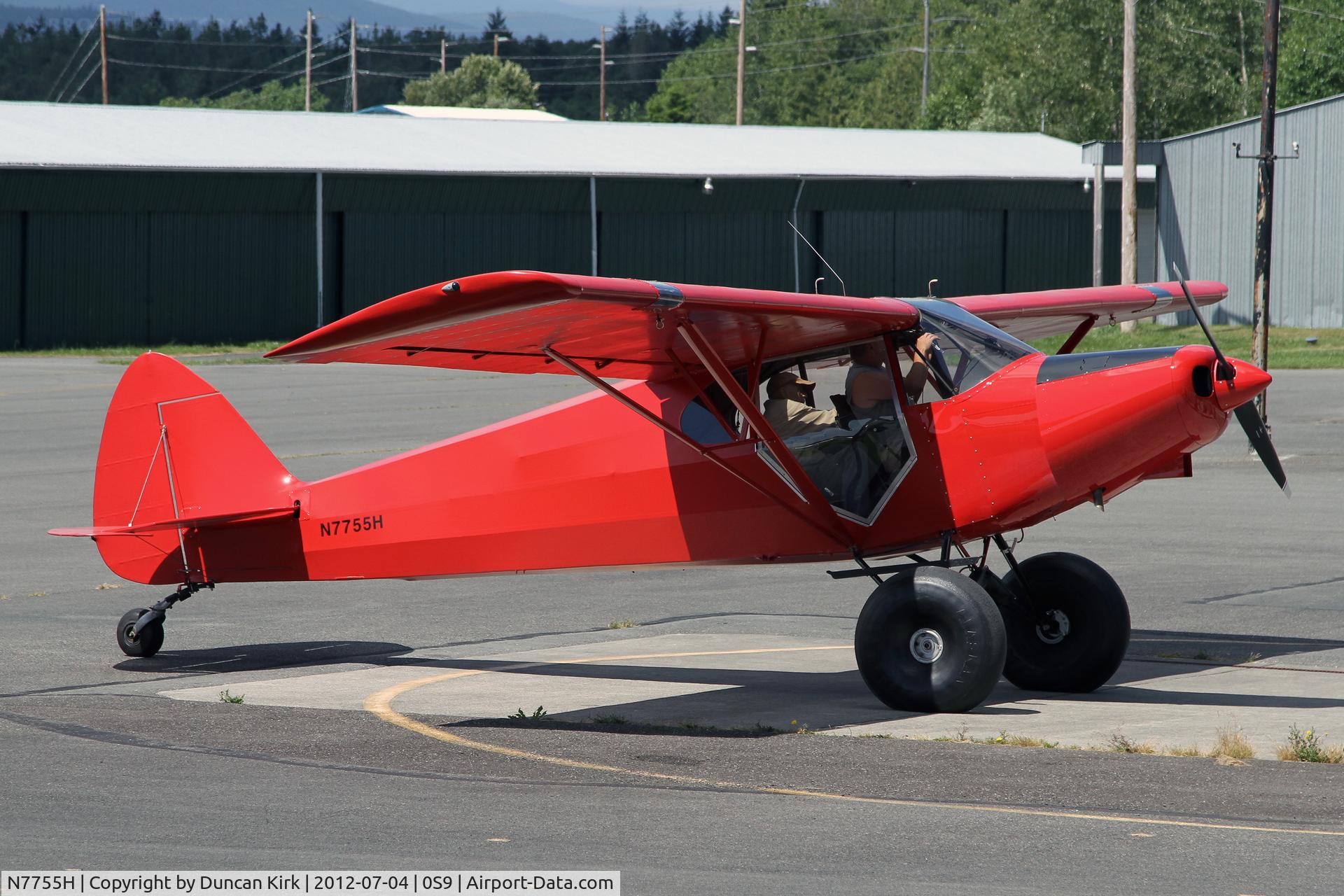 N7755H, 1946 Piper PA-12 Super Cruiser C/N 12-653, This Vagabond was up for a flight on Independence Day