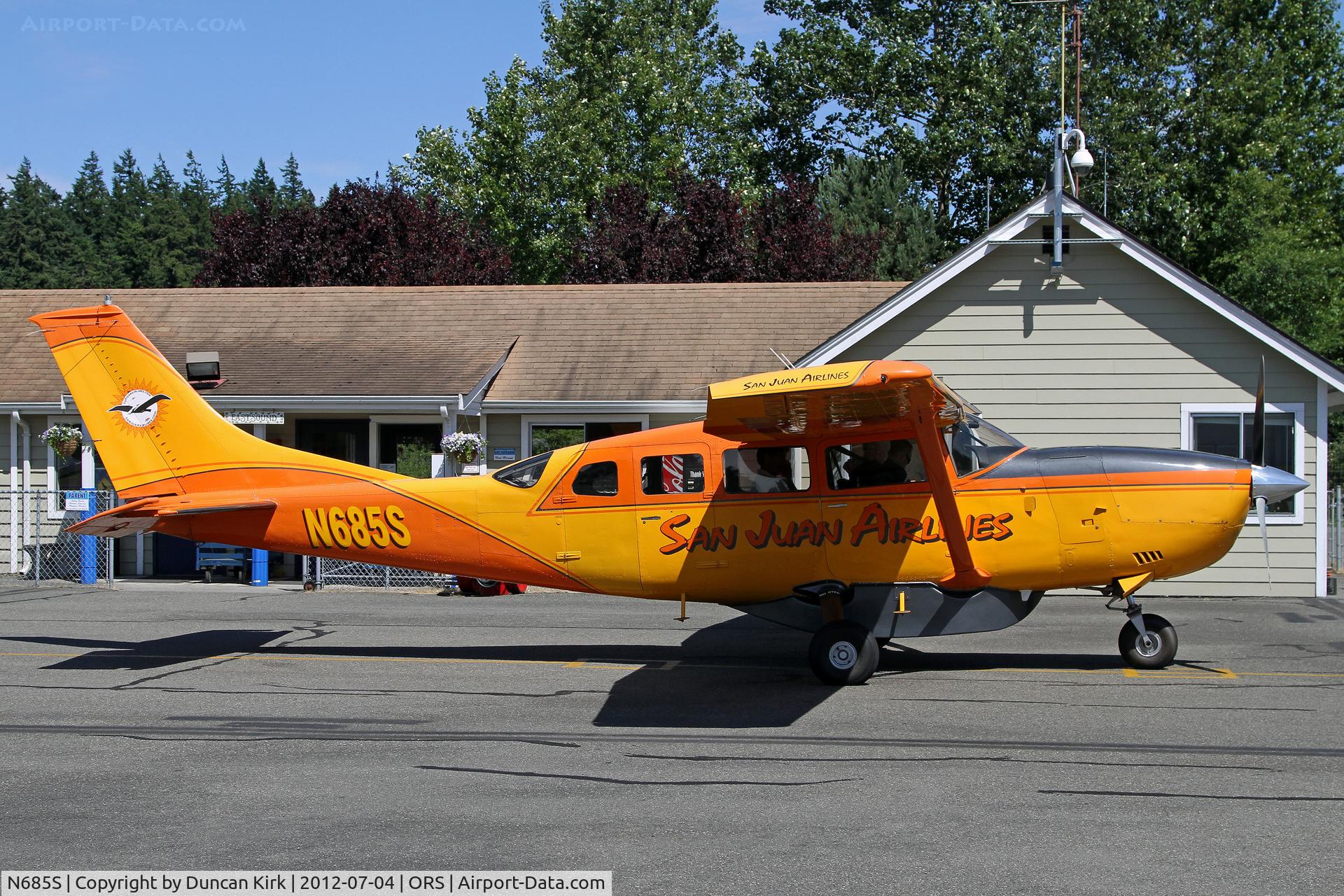 N685S, 1970 Cessna 207 C/N 20700184, Fantastic colors of San Juan Airlines