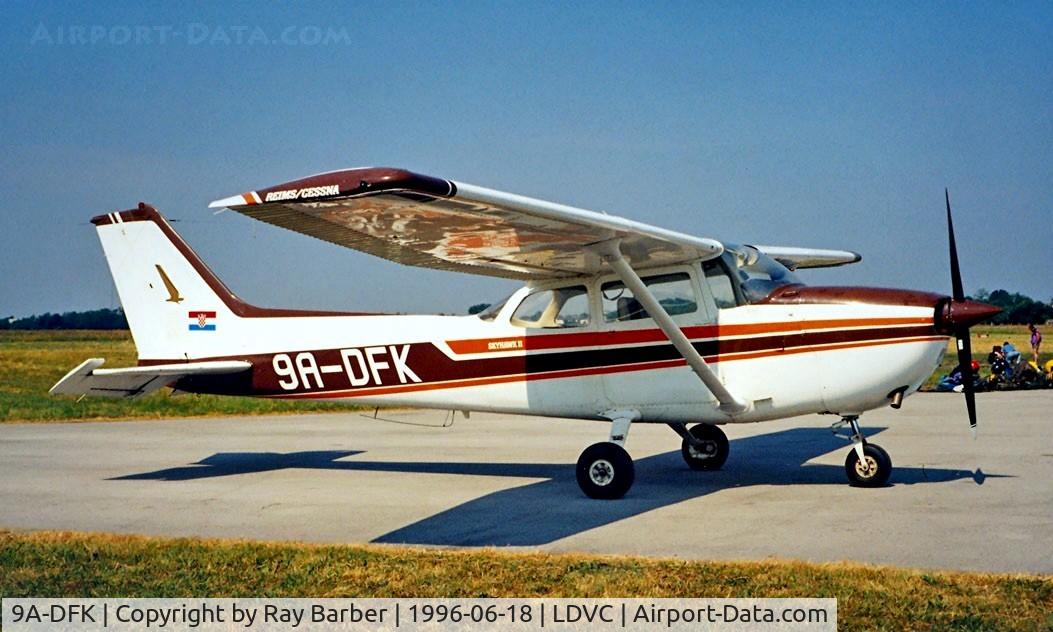 9A-DFK, Reims F172N Skyhawk C/N 1978, Seen here at Cakovec~9A.