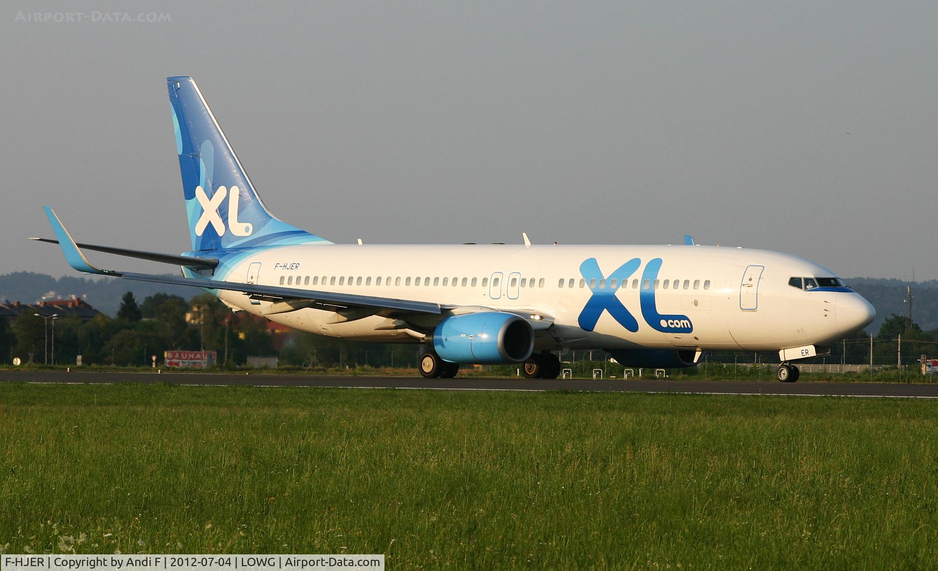 F-HJER, 2002 Boeing 737-86N C/N 32736, XL Airways France Boeing 737-86N