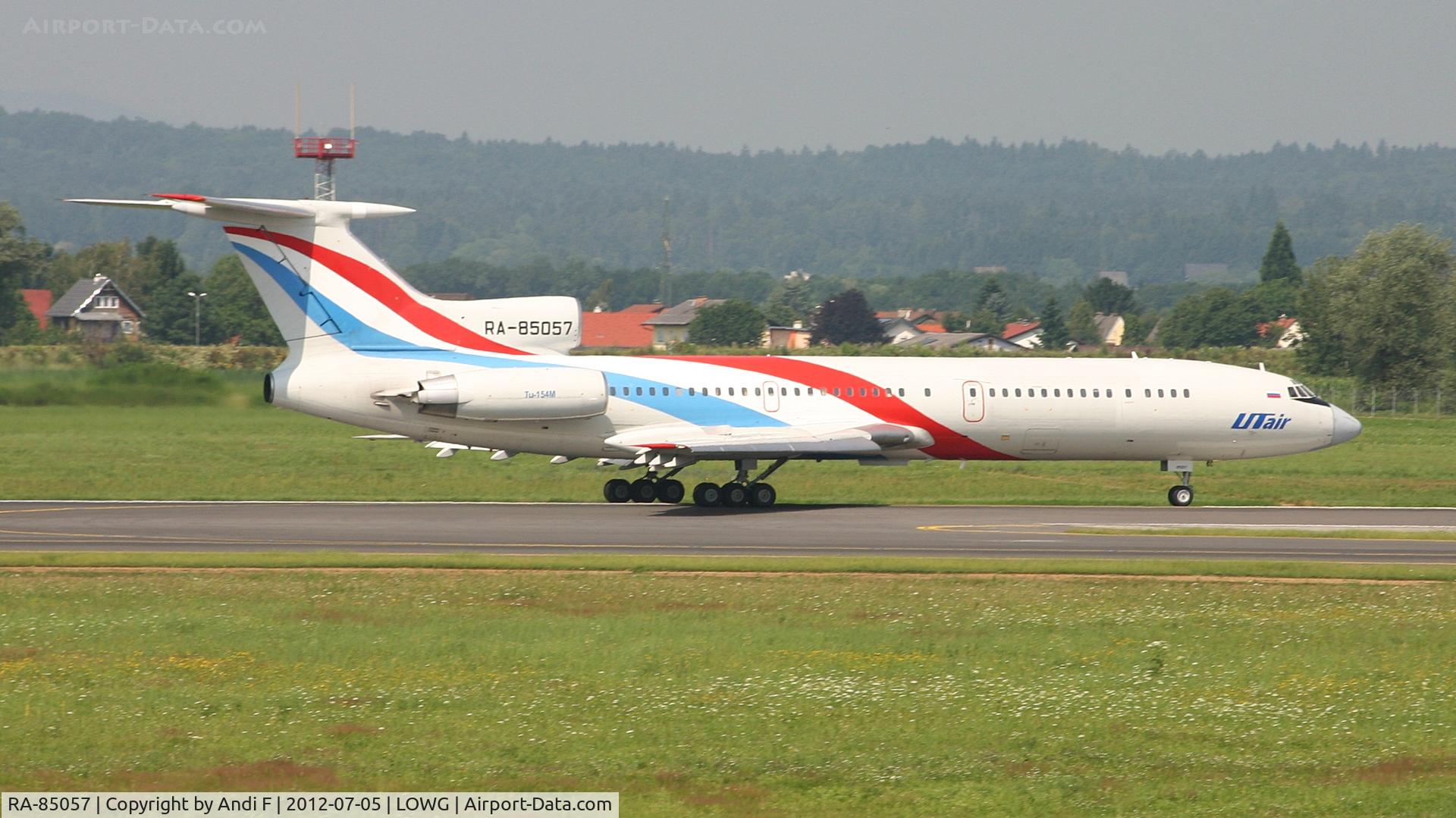 RA-85057, 1989 Tupolev Tu-154M C/N 07A1001, UTair Tupolev TU-154M
