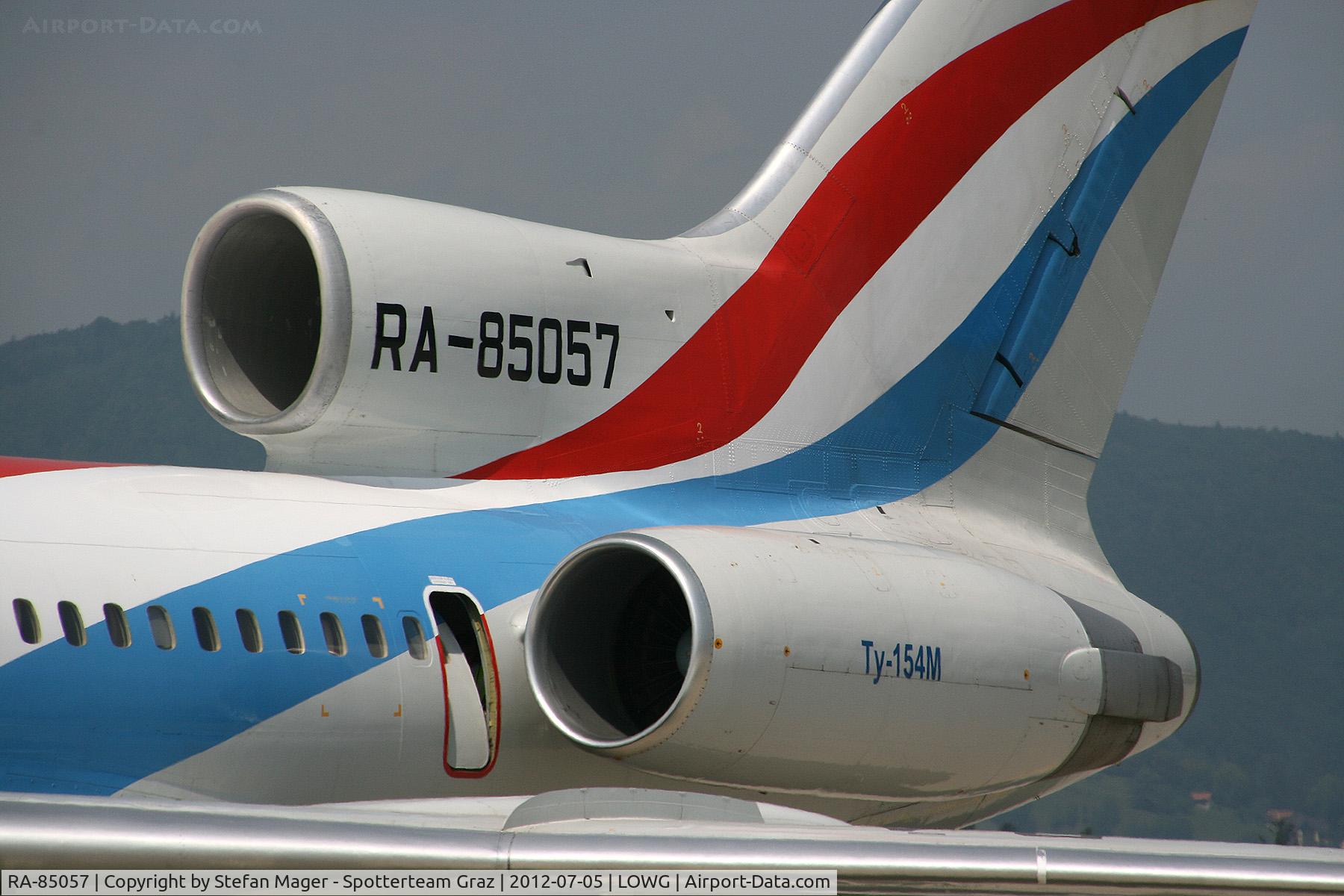 RA-85057, 1989 Tupolev Tu-154M C/N 07A1001, TU-154M @GRZ