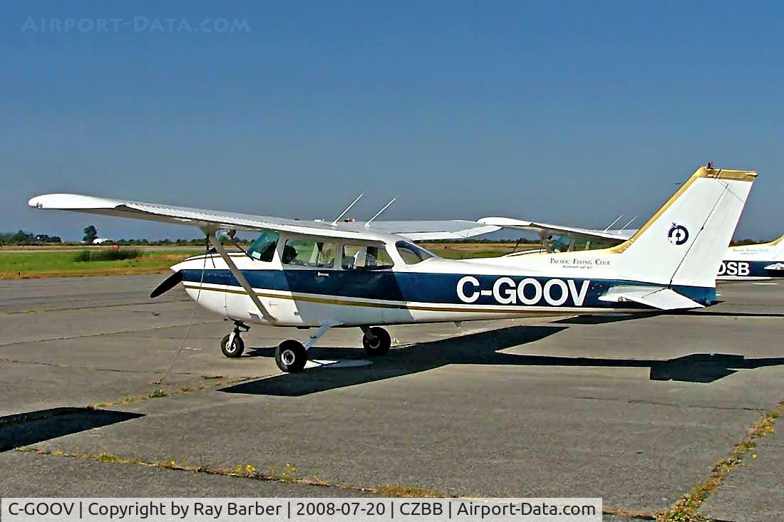 C-GOOV, 1981 Cessna 172P C/N 17275375, Seen here at Boundary Bay British Columbia~C.