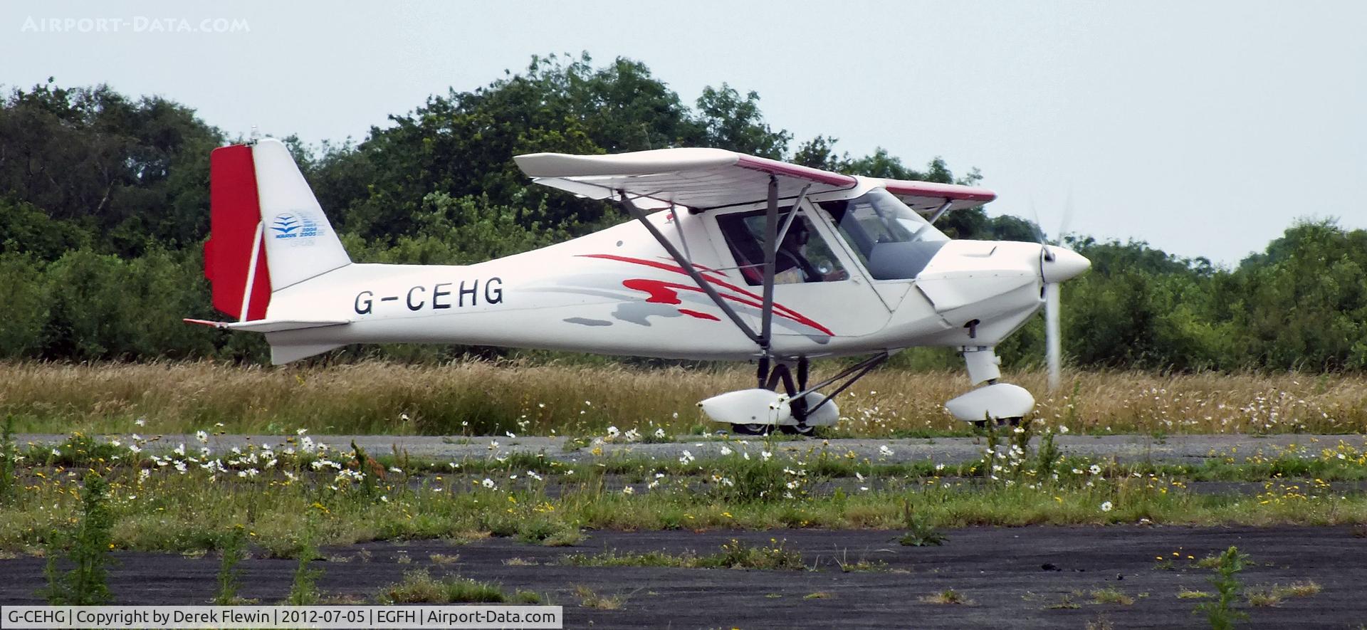 G-CEHG, 2006 Comco Ikarus C42 FB100 C/N 0612-6861, EGFH Resident.