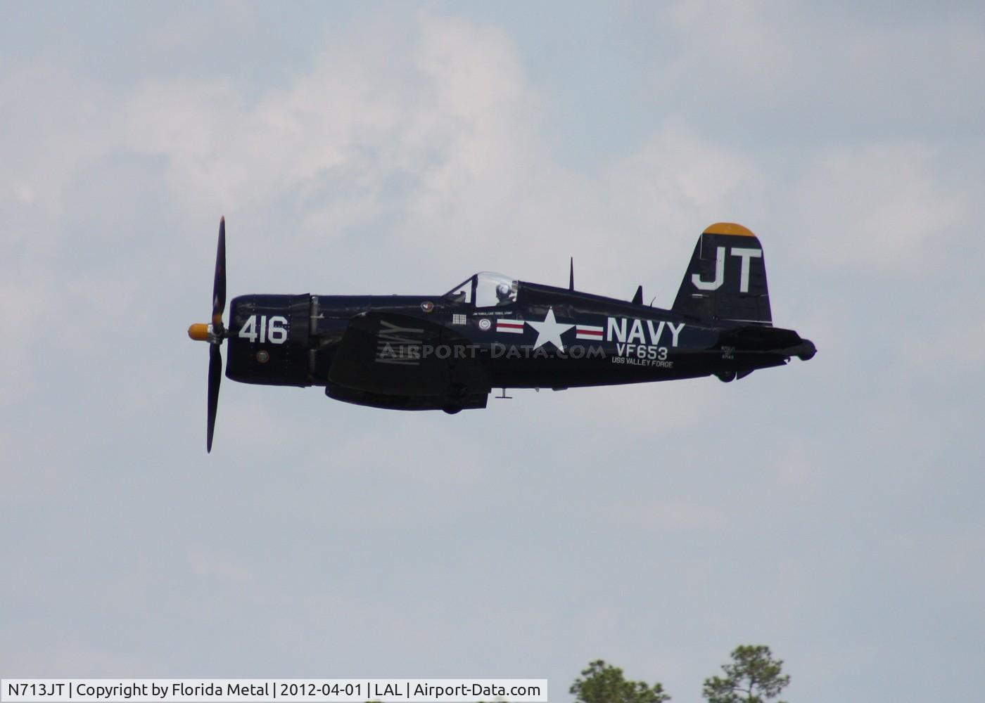 N713JT, 1945 Vought F4U-4B Corsair C/N 97143, F4U Corsair