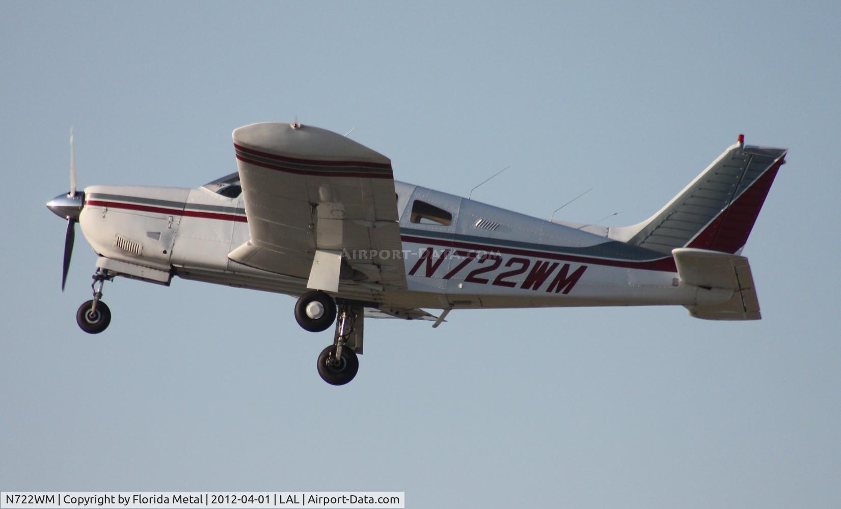 N722WM, 1974 Piper PA-28R-200 C/N 28R-7435045, PA-28R-200