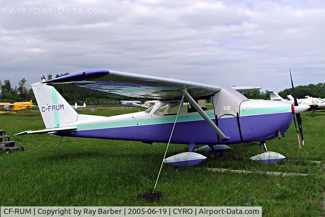 CF-RUM, 1964 Cessna 172E C/N 17251600, Seen here and marked C-FRUM although not officialy registered as this.