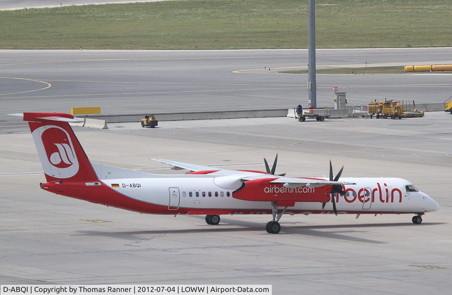D-ABQI, 2009 De Havilland Canada DHC-8-402Q Dash 8 C/N 4264, Air Berlin DHC 8