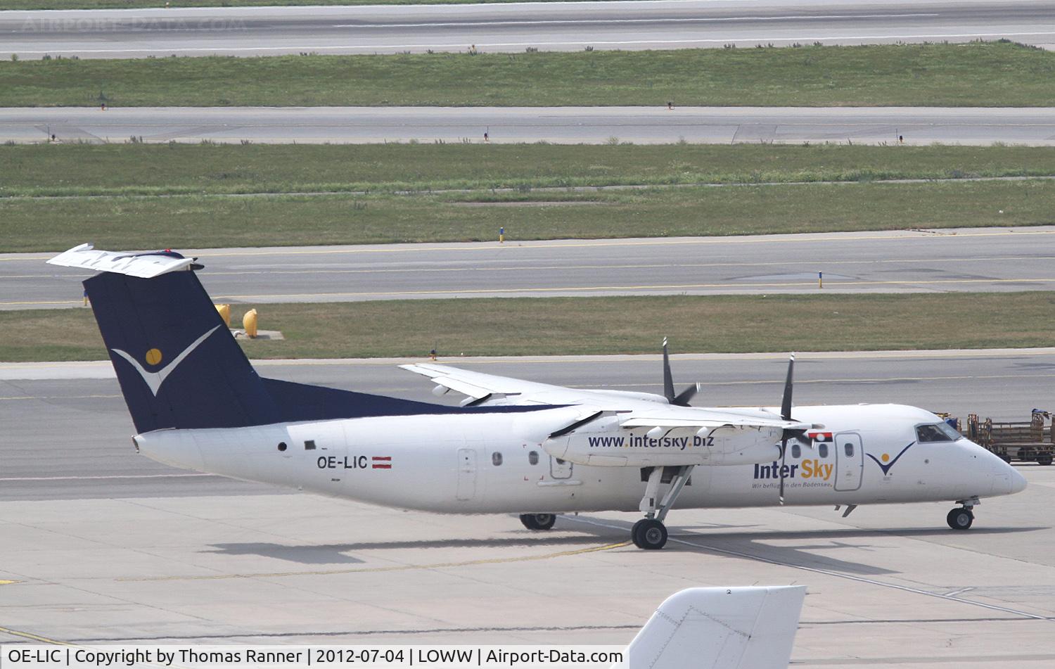 OE-LIC, 1997 De Havilland Canada DHC-8-314 Dash 8 C/N 503, Intersky DHC 8