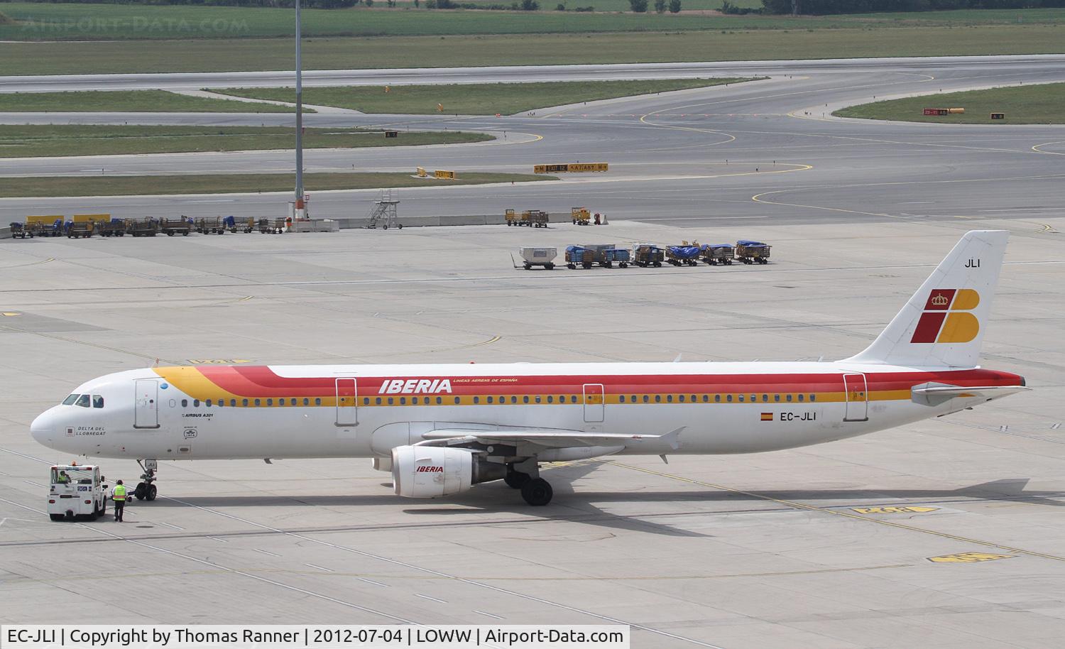 EC-JLI, 2005 Airbus A321-211 C/N 2563, Iberia Airbus A321
