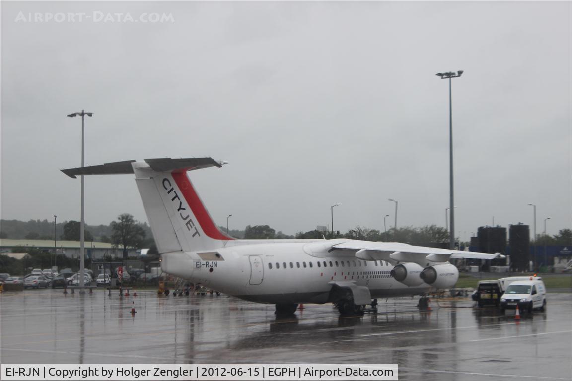 EI-RJN, 1999 BAE Systems Avro 146-RJ85 C/N E.2351, We left DUS in rain and we were welcomed in EDI with exactly the same f...... weather!!