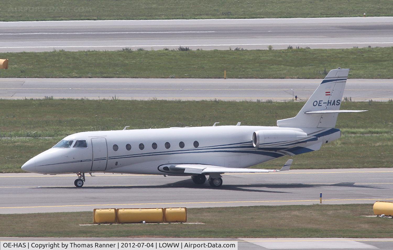 OE-HAS, 2009 Israel Aerospace Industries Gulfstream 200 C/N 206, Avcon Jet Gulfstream 200
